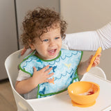 Silicone First Feeding Set: Tangerine - Bumkins