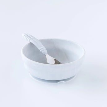 Silicone Grip Bowl: Marble - Bumkins