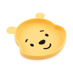 Bumkins Silicone Grip Dish: Winnie The Pooh features a food-safe, bear-shaped design with suction base.