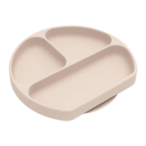 Silicone Grip Dish: Sand - Bumkins