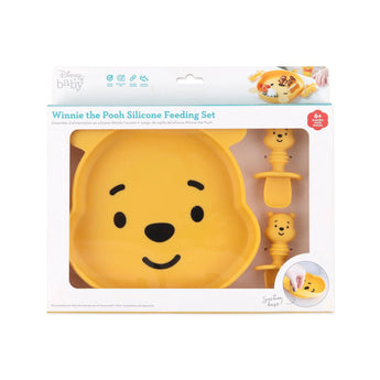 Winnie the Pooh Silicone Feeding Set - Bumkins