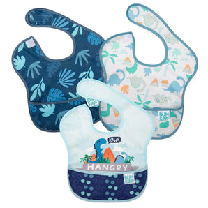 SuperBib® 3 Pack: Hangry, Dinosaurs, Blue Tropic - Bumkins