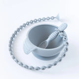 Silicone Accessory Tether 2-Pack: Gray - Bumkins