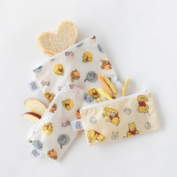 Reusable Snack Bag, 3-Pack: Pooh Bear and Friends - Bumkins