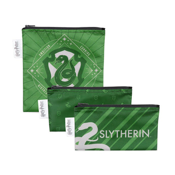 Reusable Snack Bag, 3-Pack: Slytherin™ - Bumkins