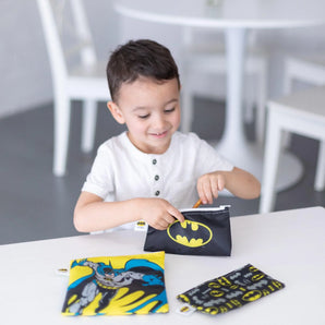 Reusable Snack Bag, 3-Pack: Batman - Bumkins