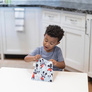 Reusable Snack Bag, Large: Mickey Mouse - Bumkins