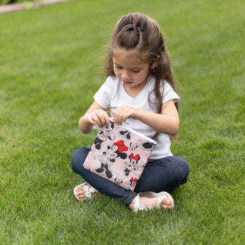 Reusable Snack Bag, Large: Minnie Mouse - Bumkins