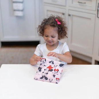 Reusable Snack Bag, Large: Minnie Mouse - Bumkins