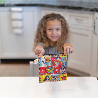 Reusable Snack Bag, Large: Wonder Woman - Bumkins