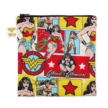 Reusable Snack Bag, Large: Wonder Woman - Bumkins