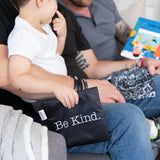 Reusable Snack Bag, Large 2-Pack: Be Kind - Bumkins