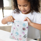 Reusable Snack Bag, Large 2-Pack: Floral & Lace - Bumkins