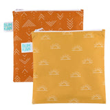 Reusable Snack Bag, Large 2-Pack: Sunshine and Grounded - Bumkins