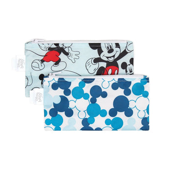 Reusable Snack Bag, Small 2-Pack: Mickey Mouse - Bumkins