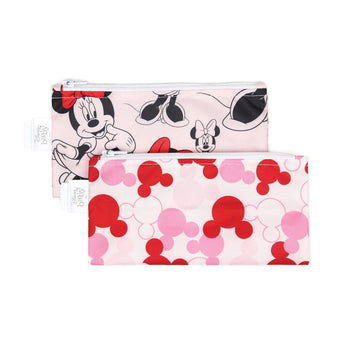 Reusable Snack Bag, Small 2-Pack: Minnie Mouse - Bumkins