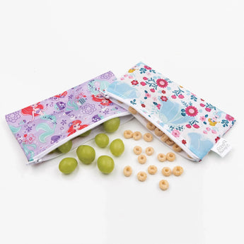 Reusable Snack Bag, Small 2-Pack: Princess - Bumkins