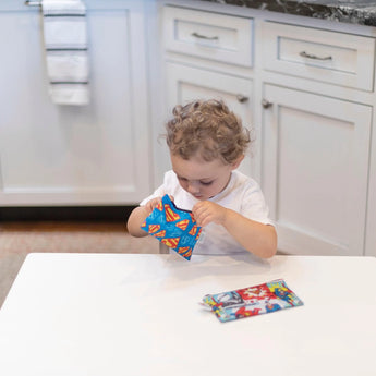 Reusable Snack Bag, Small 2-Pack: Superman - Bumkins