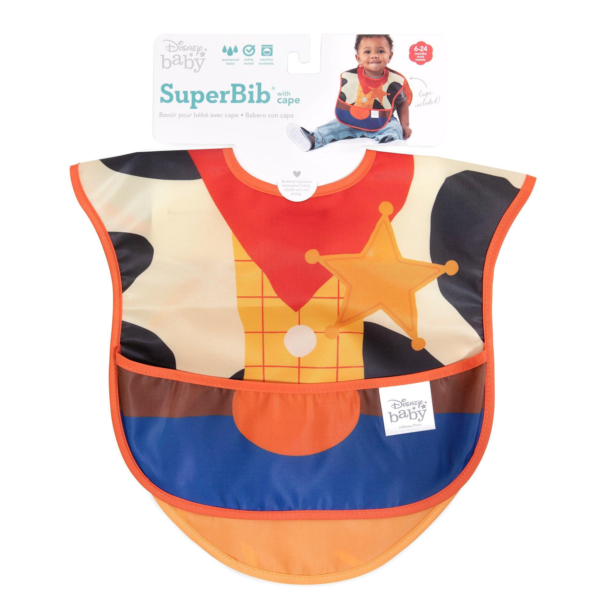 Fun Toy Story Woody SuperBib + Snap-on Cape for 6-24 mos