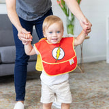 Caped SuperBib: The Flash - Bumkins