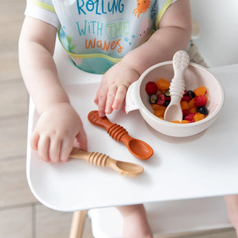 Silicone Dipping Spoons 3 Pack: Rocky Road - Bumkins