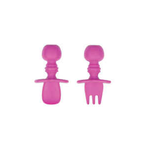 Silicone Chewtensils®: Fuchsia - Bumkins