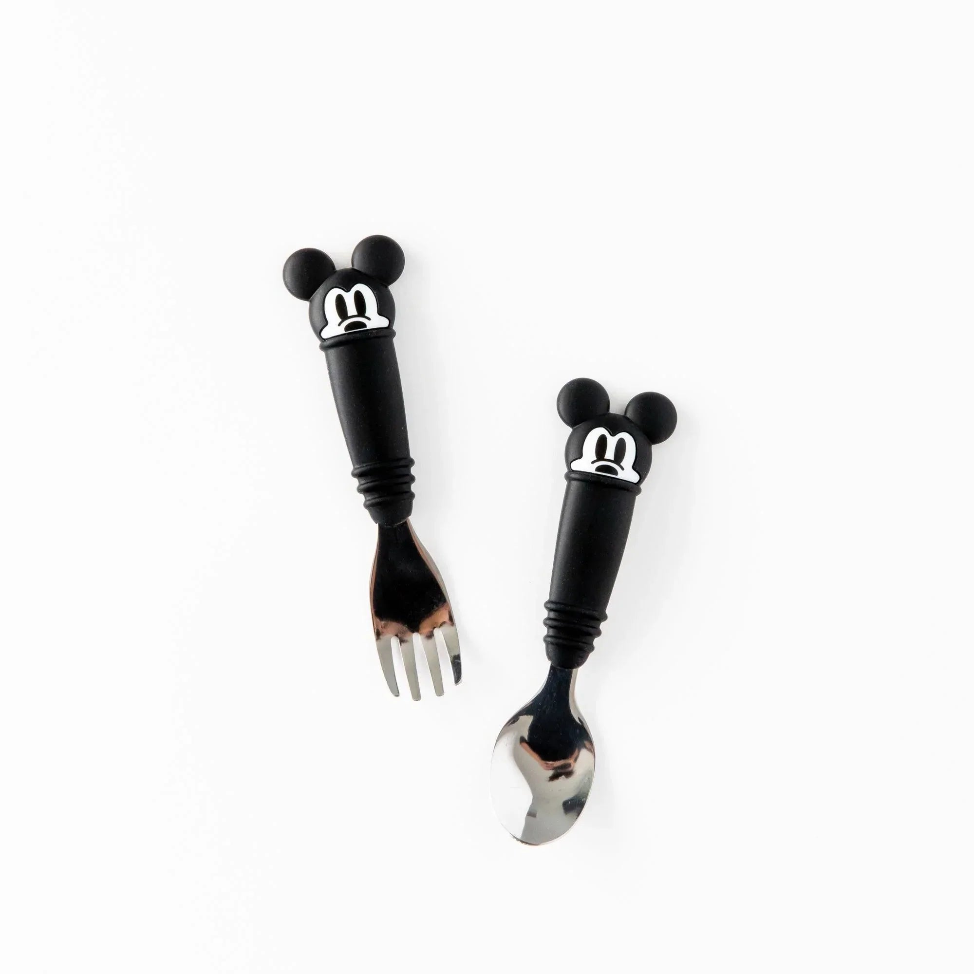 Bumkins Disney - Silicone Dipping Spoons, Mickey Mouse