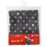 Splat Mat: Super Mario™ Lineup by Bumkins, made of waterproof fabric, features characters and icons with a clear cover and red label.