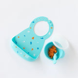 Silicone Bib: Ocean Life - Bumkins