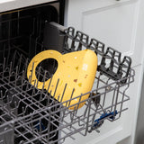 Bumkins Silicone Bib: Camp Gear sits atop the dishwasher, ready to tackle mealtime mess.