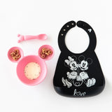 Silicone Bib: Mickey + Minnie Mouse - Bumkins