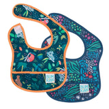 Starter Bib 2 Pack: Jungle & Animal Prints - Bumkins