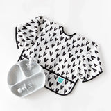 Sleeved Bib: Hearts - Bumkins