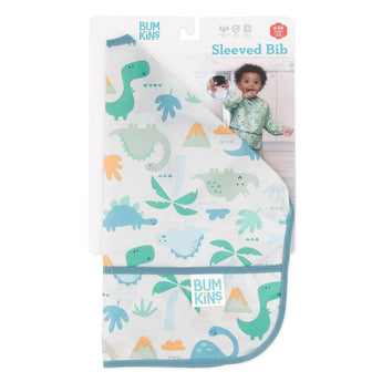 Sleeved Bib: Dinosaurs - Bumkins