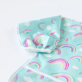 Sleeved Bib: Rainbows - Bumkins