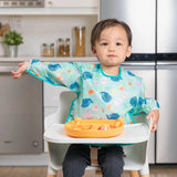 Sleeved Bib: Ocean Life - Bumkins