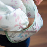 Sleeved Bib: Floral - Bumkins