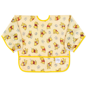 Sleeved Bib: Winnie Loves Hunny - Bumkins