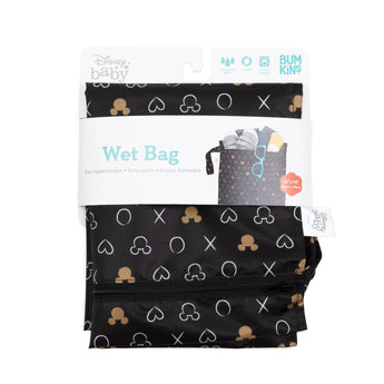 Wet Bag: Minnie Mouse Icon Black + White - Bumkins