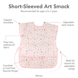 Short-Sleeved Smock: Princess Magic - Bumkins